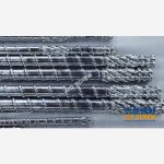 杰德 PVC收縮膜擠出機雙合金機筒螺桿 螺桿鍍硬鉻 支持定制  高產(chǎn)節(jié)能-舟山市杰德機械有限公司，擠出機螺桿，注塑機螺桿，舟山螺桿，螺桿廠