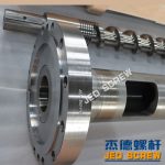 杰德 出口越南的單排氣造粒機螺桿機筒 技術精湛 塑化優(yōu)良-舟山市杰德機械有限公司，擠出機螺桿，注塑機螺桿，舟山螺桿，螺桿廠